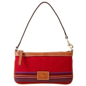 LMT: Dooney & Bourke Tartan Large Zip Wristlet